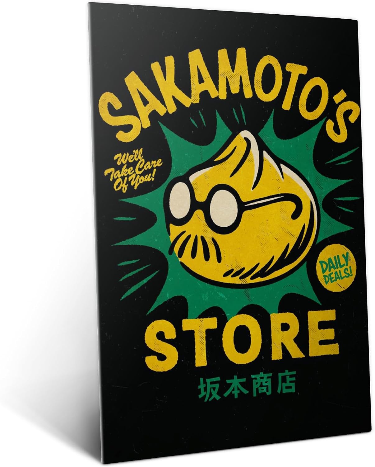 Displate Metal Poster Sakamoto Days Sakamoto's Store Size M