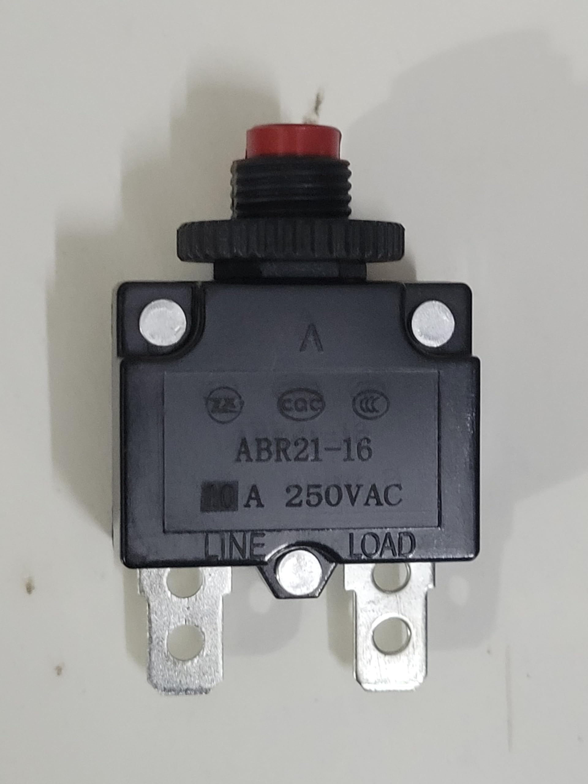 CIRCUIT BREAKER RESETTEBLE FUSE ABR21-16 10AMP 10A 250V (PACK OF 1)-picture-27