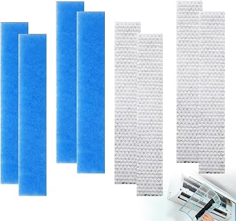 8 Pcs Mini Split filter Air Filter Replacement Compatible With Fujitsu General UTR-FA16 UTR-FA16-2Direct Replacement for Your Split System, No frame for Cleaner Air
