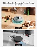 Lefant M330 Pro Robot Vacuum Cleaner 3 in 1, Robot Vacuum Cleaner 5000Pa Suction, DToF Navigation, Mapping, Virtual Zones, Obstacle Avoidance PSD, 150min, Connected by Alexa/APP/WiFi - 3