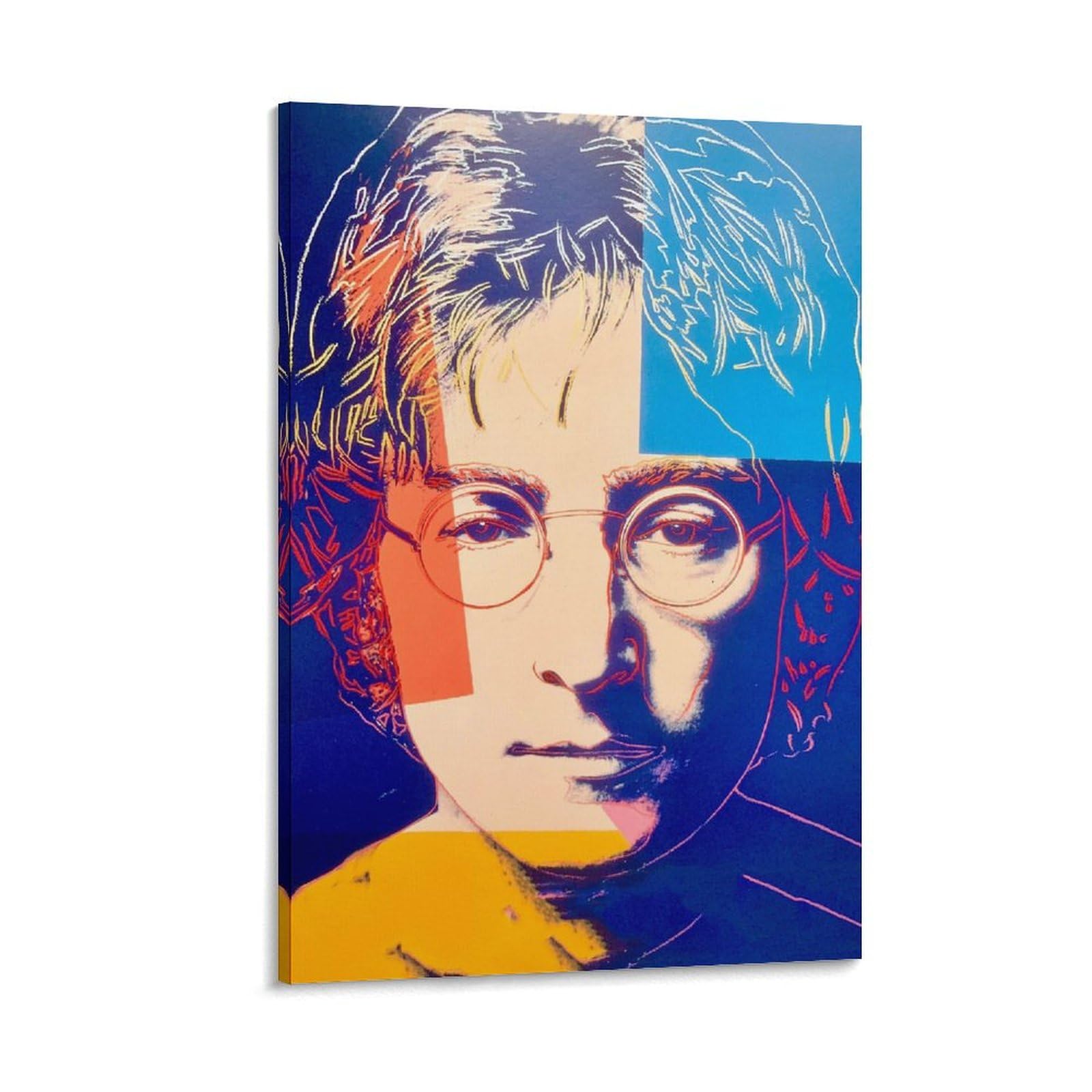 アンディ・ウォーホル ジョン・レノン リトグラフ 絵画 海外 模写 美品