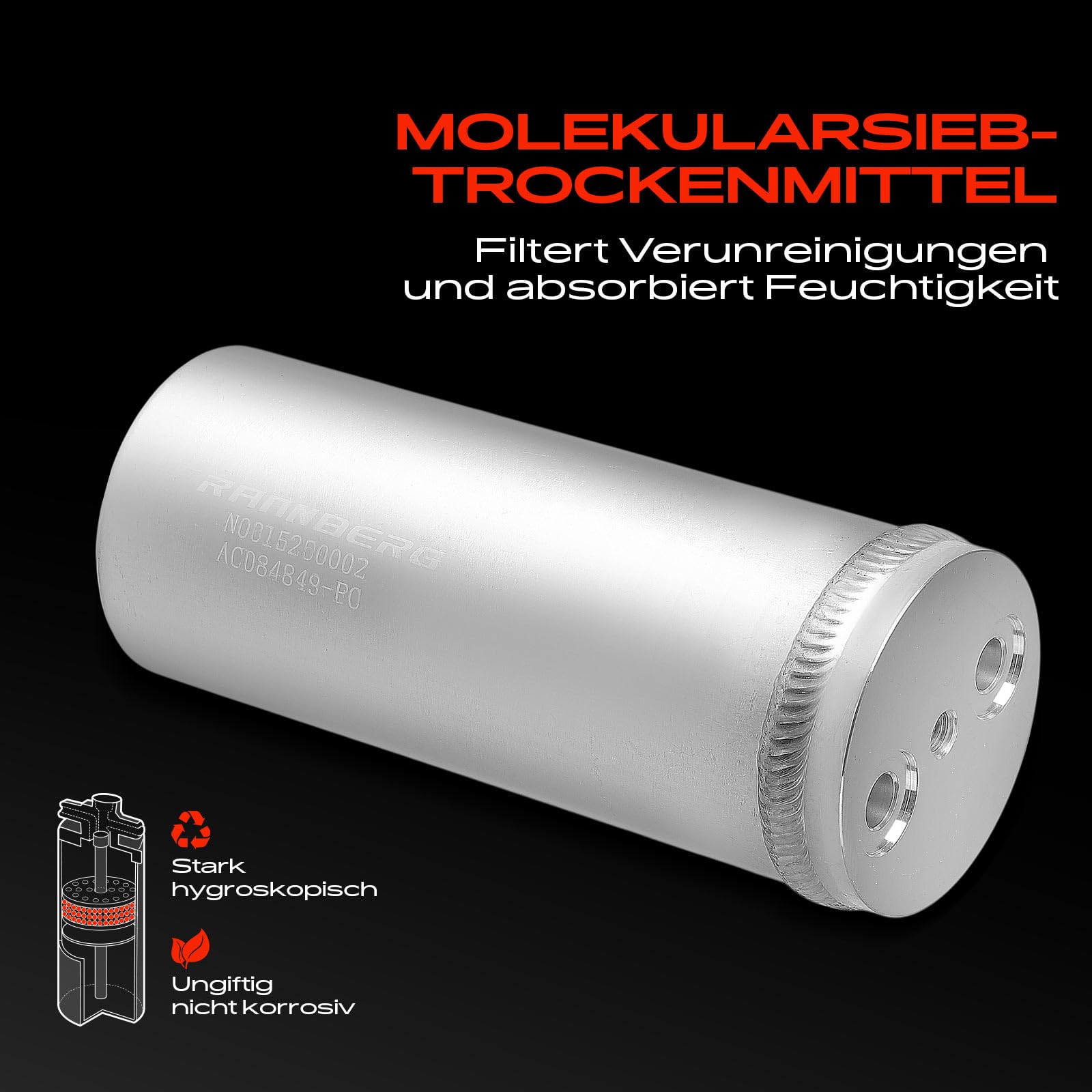 Frankberg Essiccatore Climatizzatore Compatibile con Meriva Replace# 13128933,95437