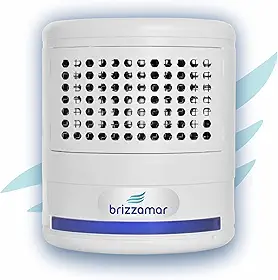 Purificador Biológico de Ar Ozonizador e Ionizador 90m³ Brizzamar Plus BRANCO