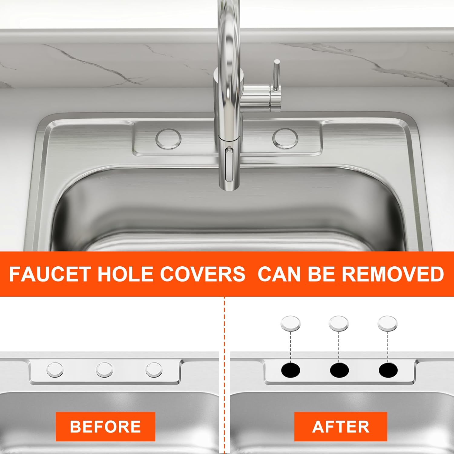 25x22 Drop In Kitchen Sink 25 Inch Topmount 18 Gauge 304 Stainless Steel Curved Single Bowl Three Holes Sinks with Strainer 25" x 22" x 8"