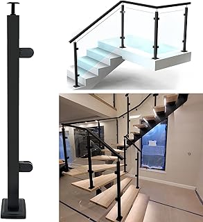 7 Seamless Hot Tub Porch Ideas for Easy Home Access 29 Glass Railing Post 33.46