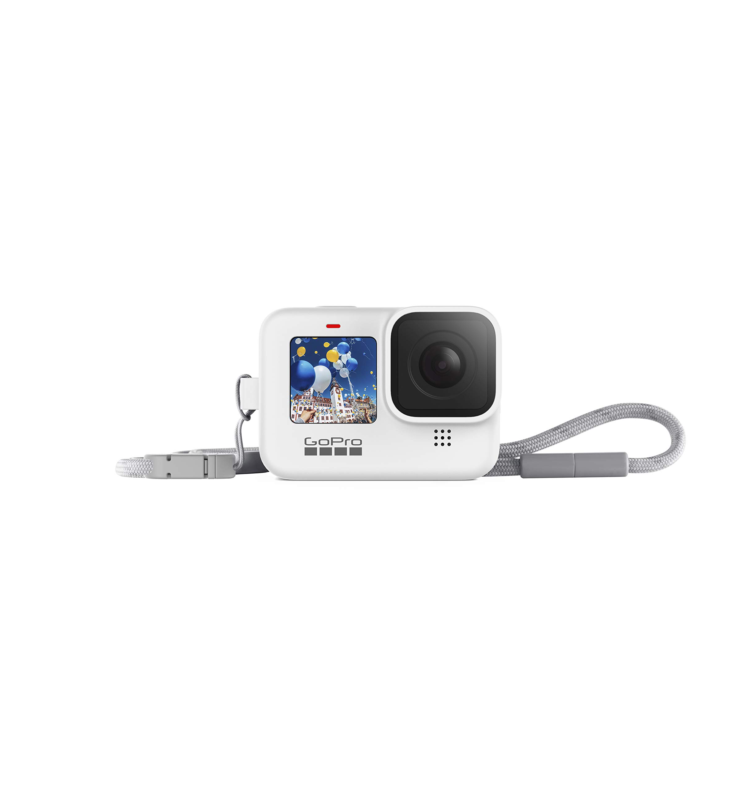 Amazon | 【GoPro公式】スリーブ&ランヤード ホワイト for HERO9/10 