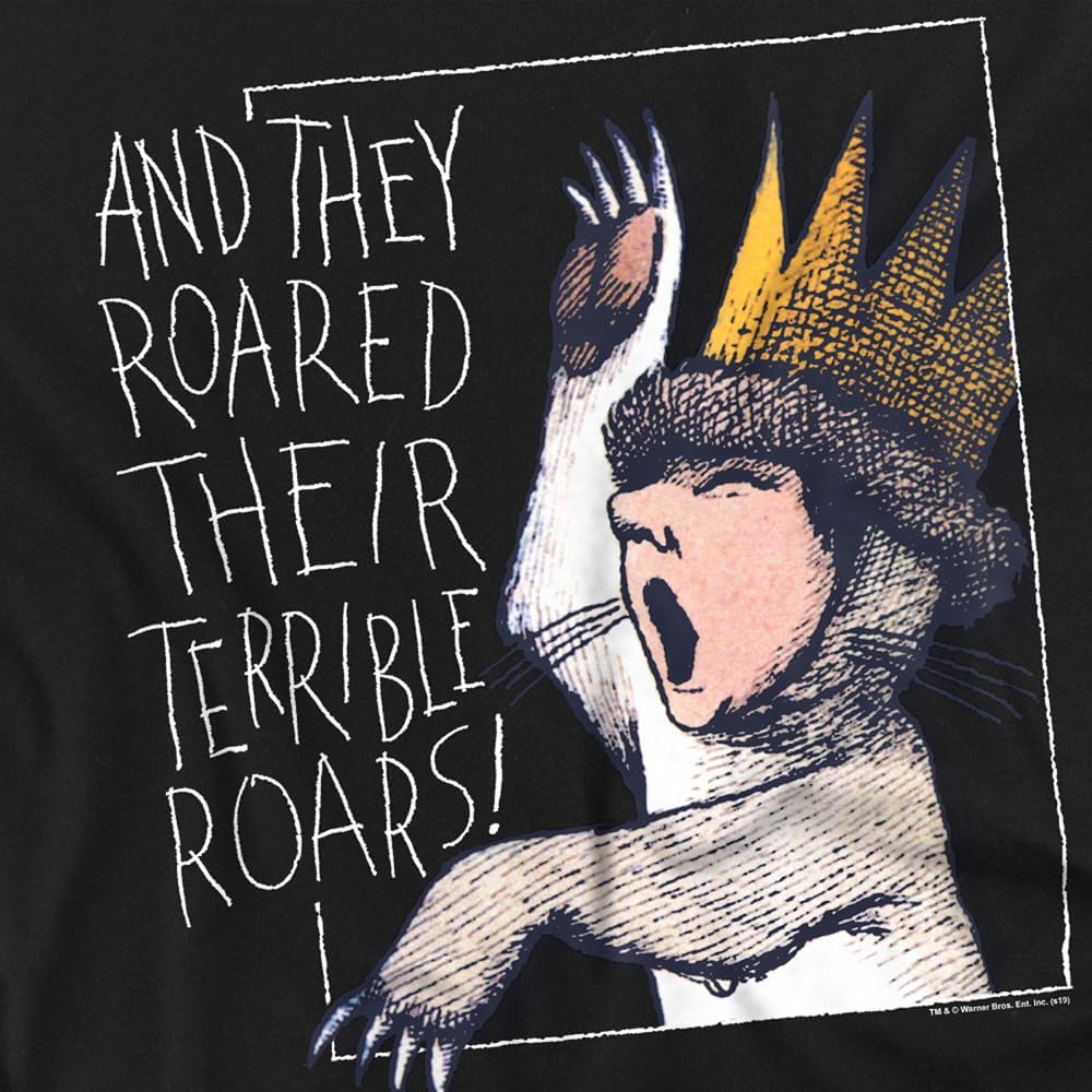 Popfunk Classic Where The Wild Things are Roar Unisex Adult T Shirt