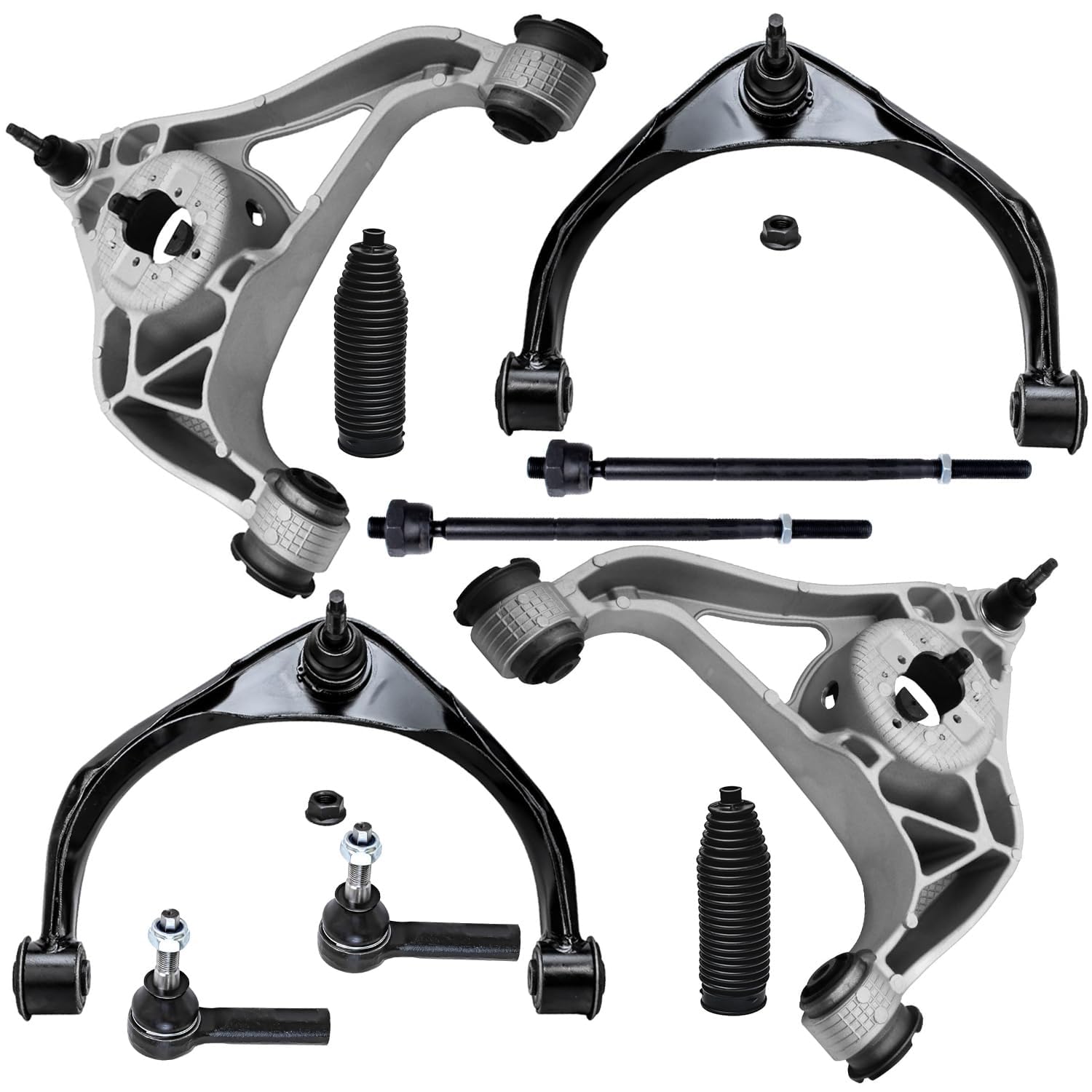 Detroit Axle - RWD 10pc Front End Kit for 2013-2018 Ram 1500, 2019-2024