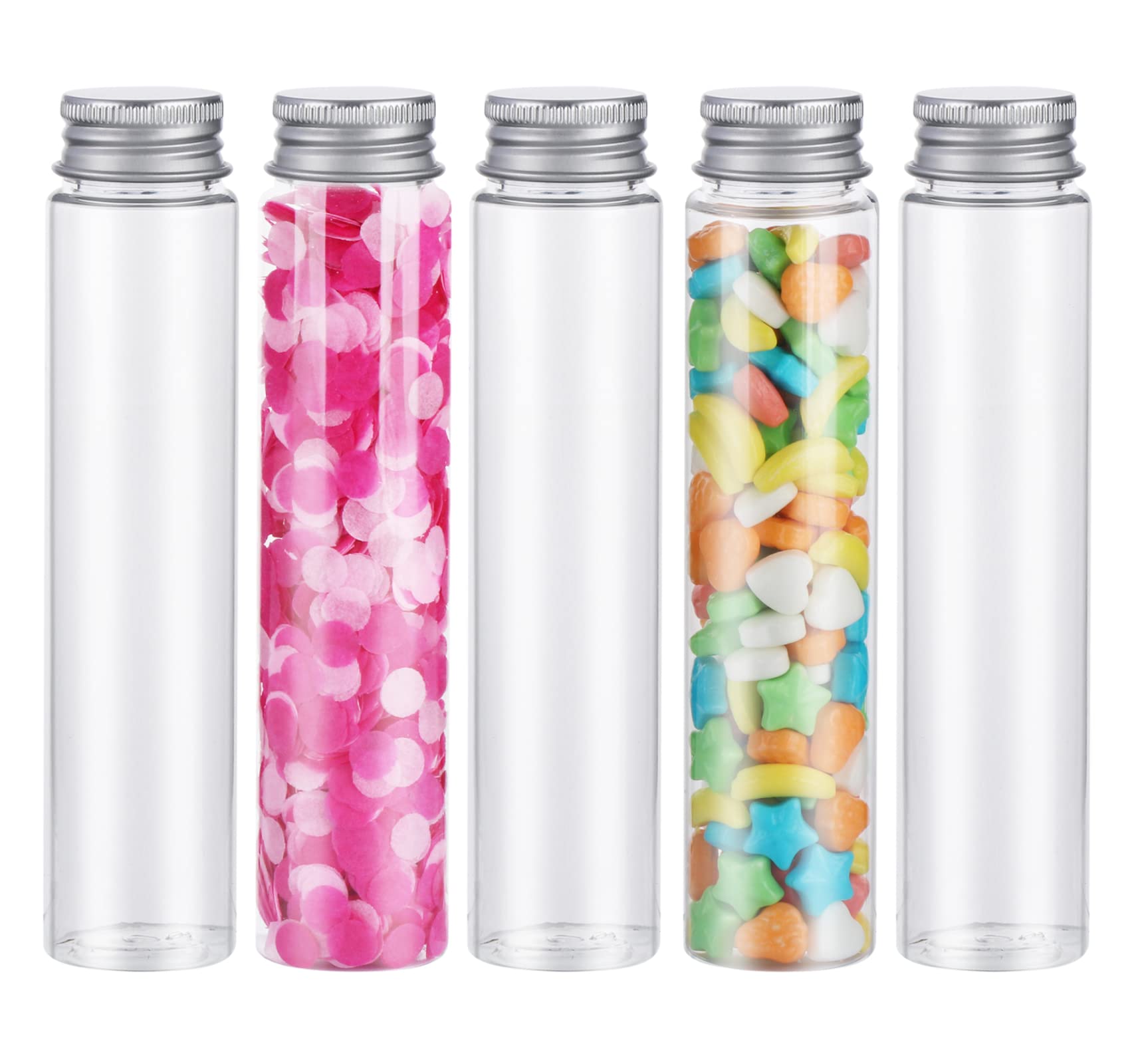 12 Provette Vetro 30ml Con Tappo A Vite - Per Laboratorio, Fai Da Te, Decorazioni