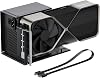 OwlTree PCIe 4.0 x4 64Gbps eGPU Dock para Tarjetas Gráficas Externas, con OCuLink SFF-8612 8311 a PCIe x16 y Cable Macho SFF-8611 de 50cm, Soporta GPU Laptop Mini PC Fuente de Alimentación ATX Estándar 1