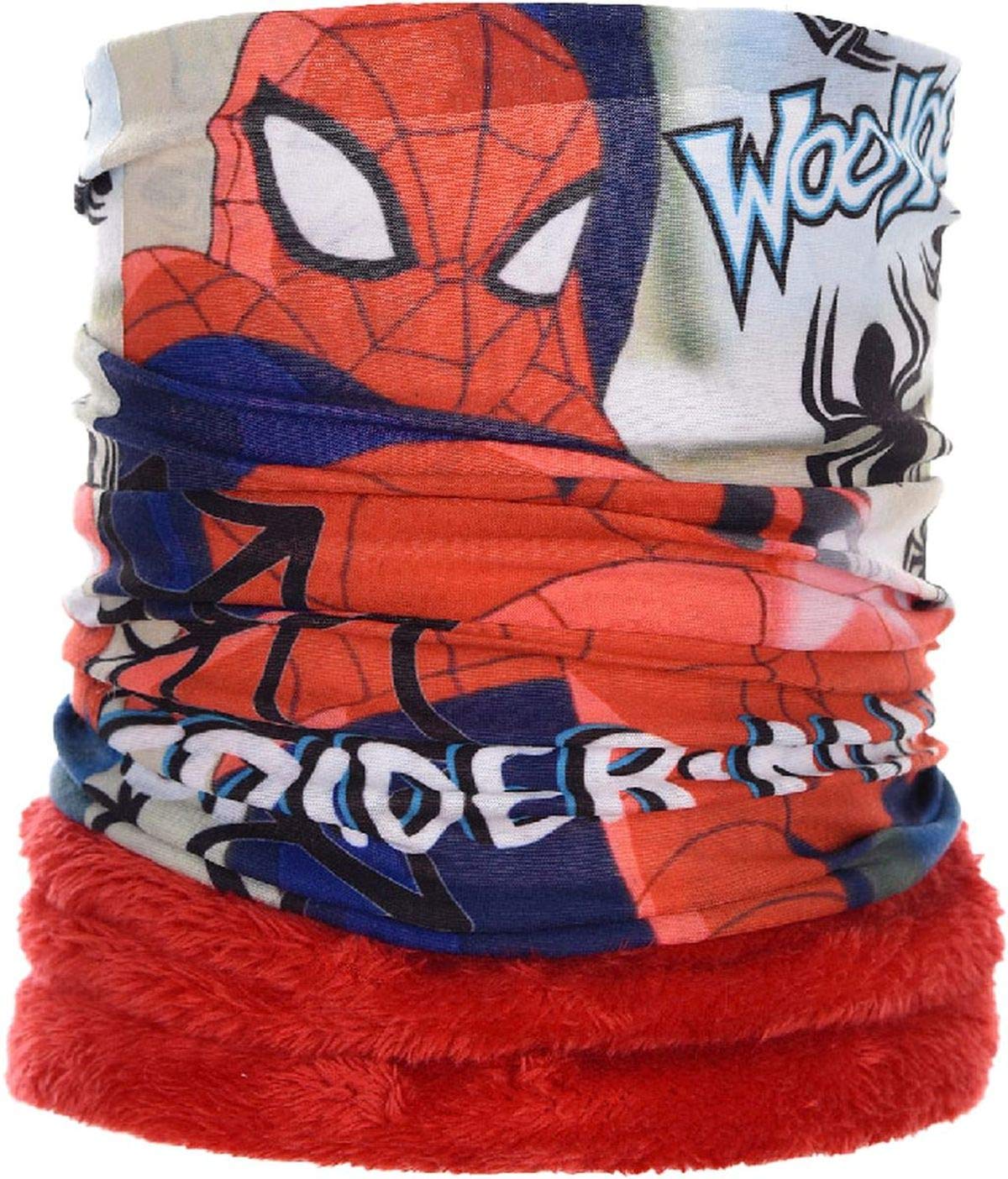 Marvel Red Avengers Spiderman Snood With Coral Fleece Spidy