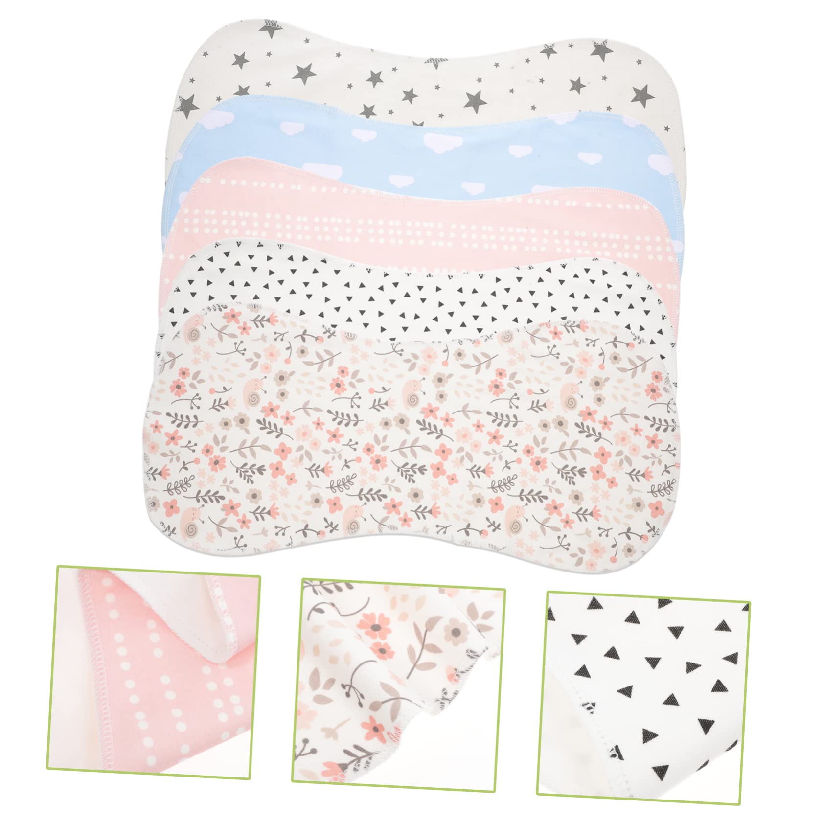 Lot De 15 Bavoirs En Tissu Anti-Hoquet Pour Enfants, Serviette De Rot, Bavoirs En Coton, D'Alimentation Pour Bébé, Bandana, Pour Nouveau-Né