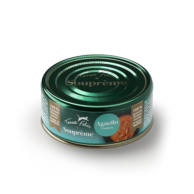 Terra Felis Cordero, Souprème Sopa para Gatos, 70g