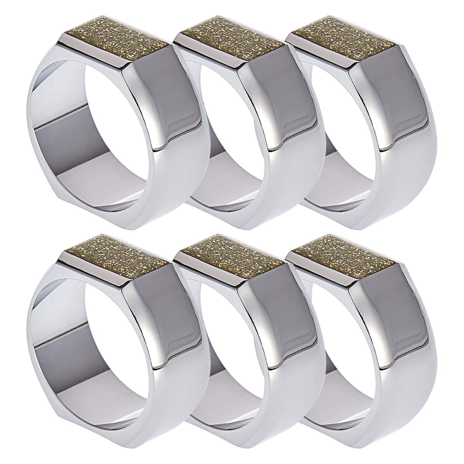 Linkage Glitter C6 Napking Rings