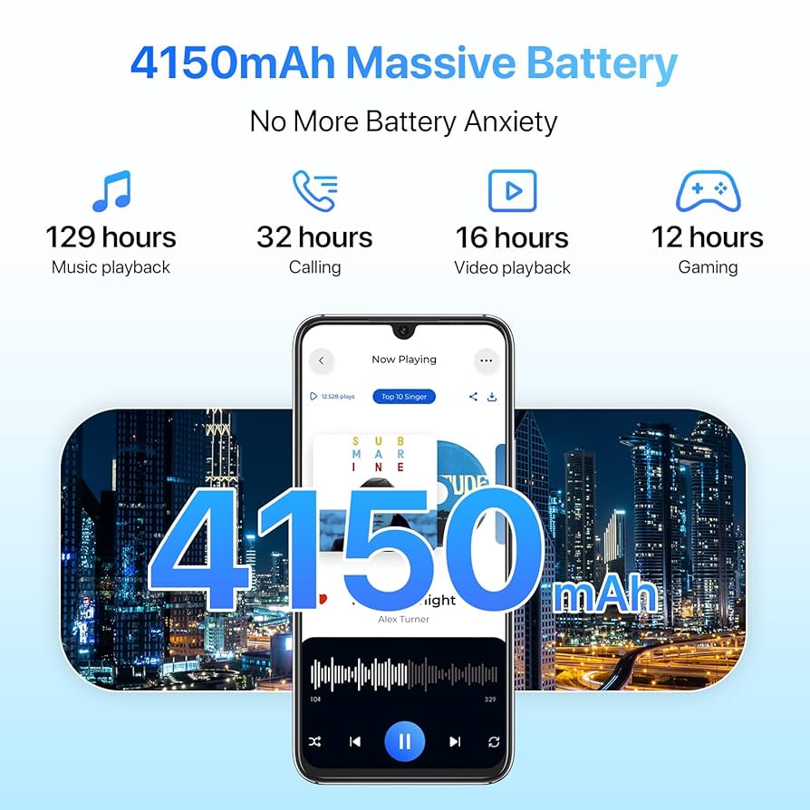 UMIDIGI A9Pro 128GB SIMフリー Amazon.com: UMIDIGI A9 Pro Cell Phone, Helio P60, 8GB+128GB