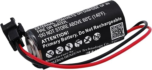 Miniatura 3 de Batería de repuesto de alto rendimiento de 3.0 V para Sanyo CR8.LHC CR8.L con CR17450 CR17450E-R CR17450ER/2600mAh