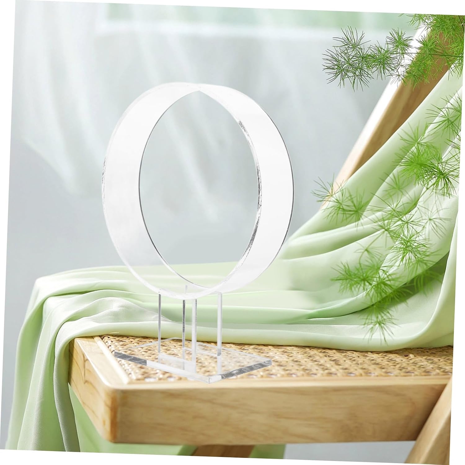 OUNONA 2pcs Headband Organizer Acrylic Display Stands for Hair Accessories image 4