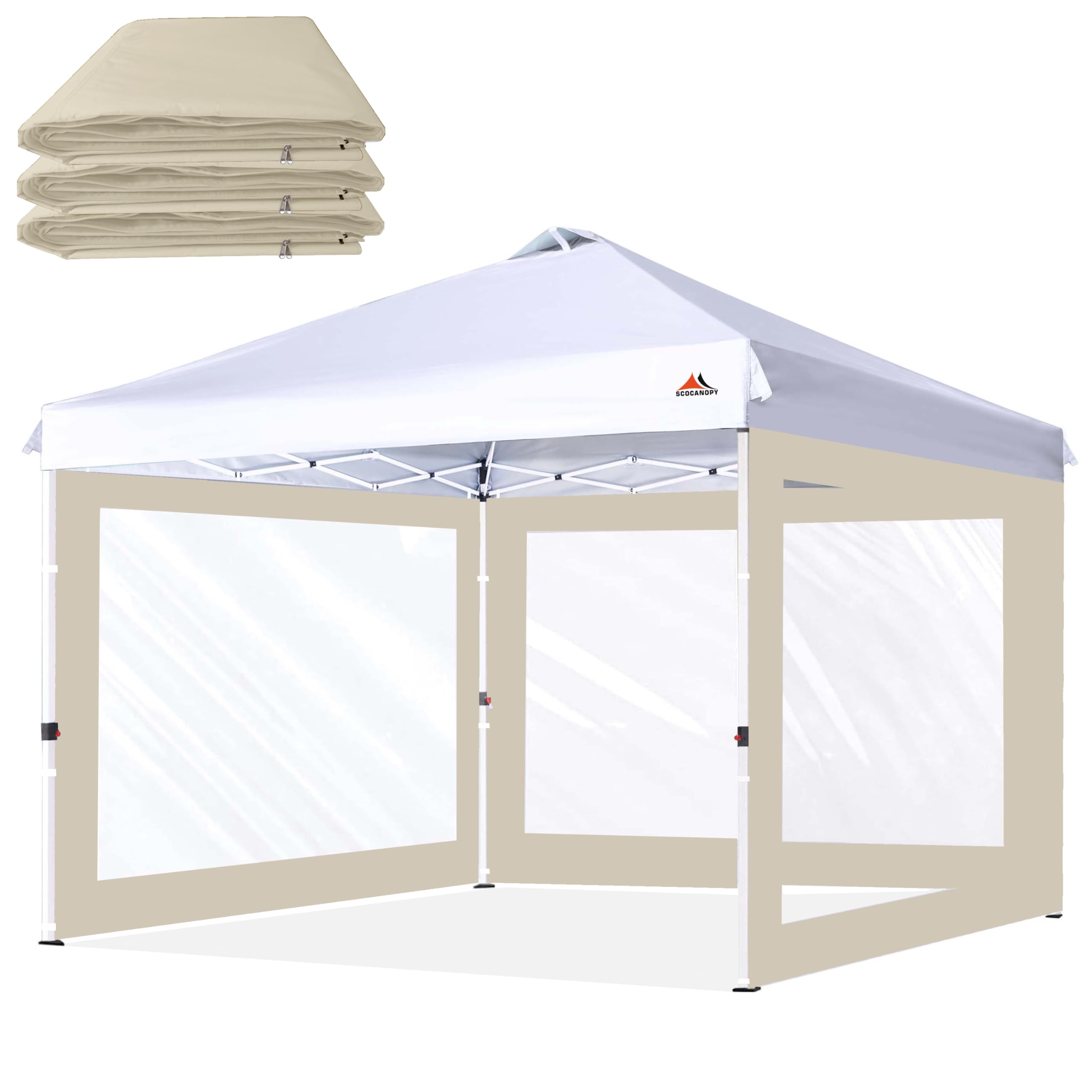 SCOCANOPY Clear Window Sidewall