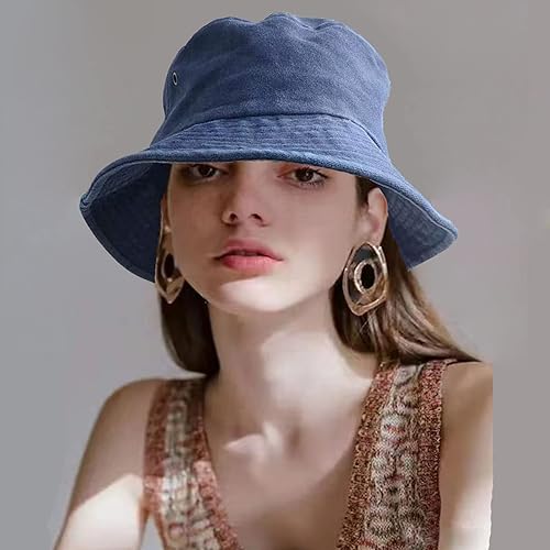 Miniatura 10 de Sombreros de pescador de algodón premium, sombreros plegables para hombres y mujeres, sombrero de pescador, sombreros de pesca