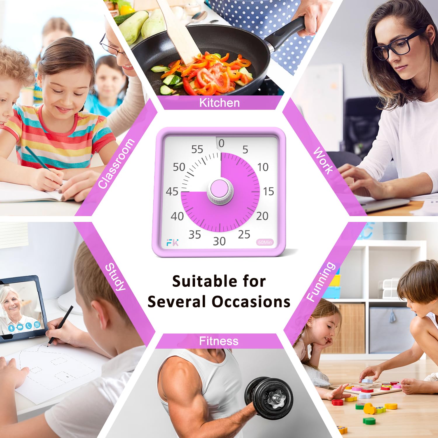 Tier Visivo Per Babini, Conto Alla Rovescia Da 60 Inuti Con Design - Foto 10