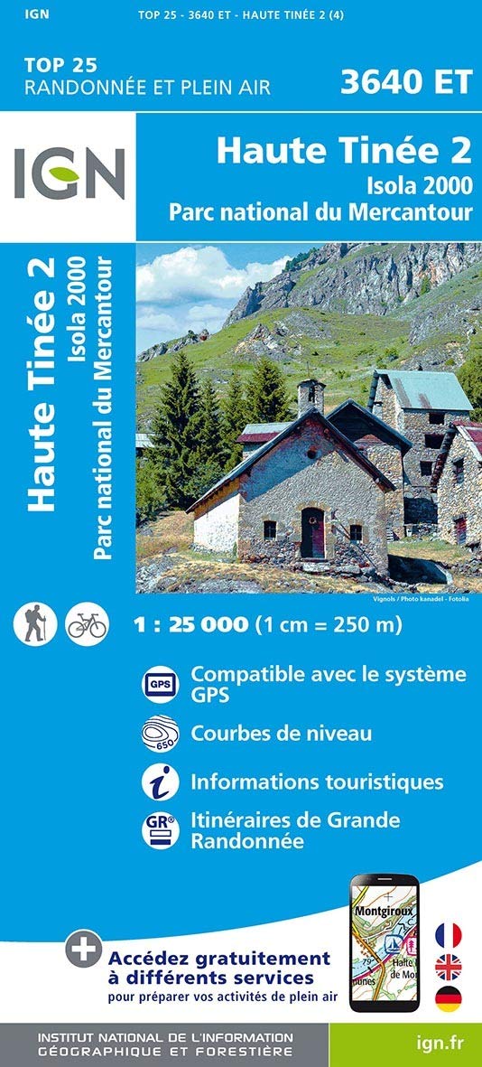 Haute Tinée 2 - Isola 2000 PN Mercantour: 3640ET (TOP 25)