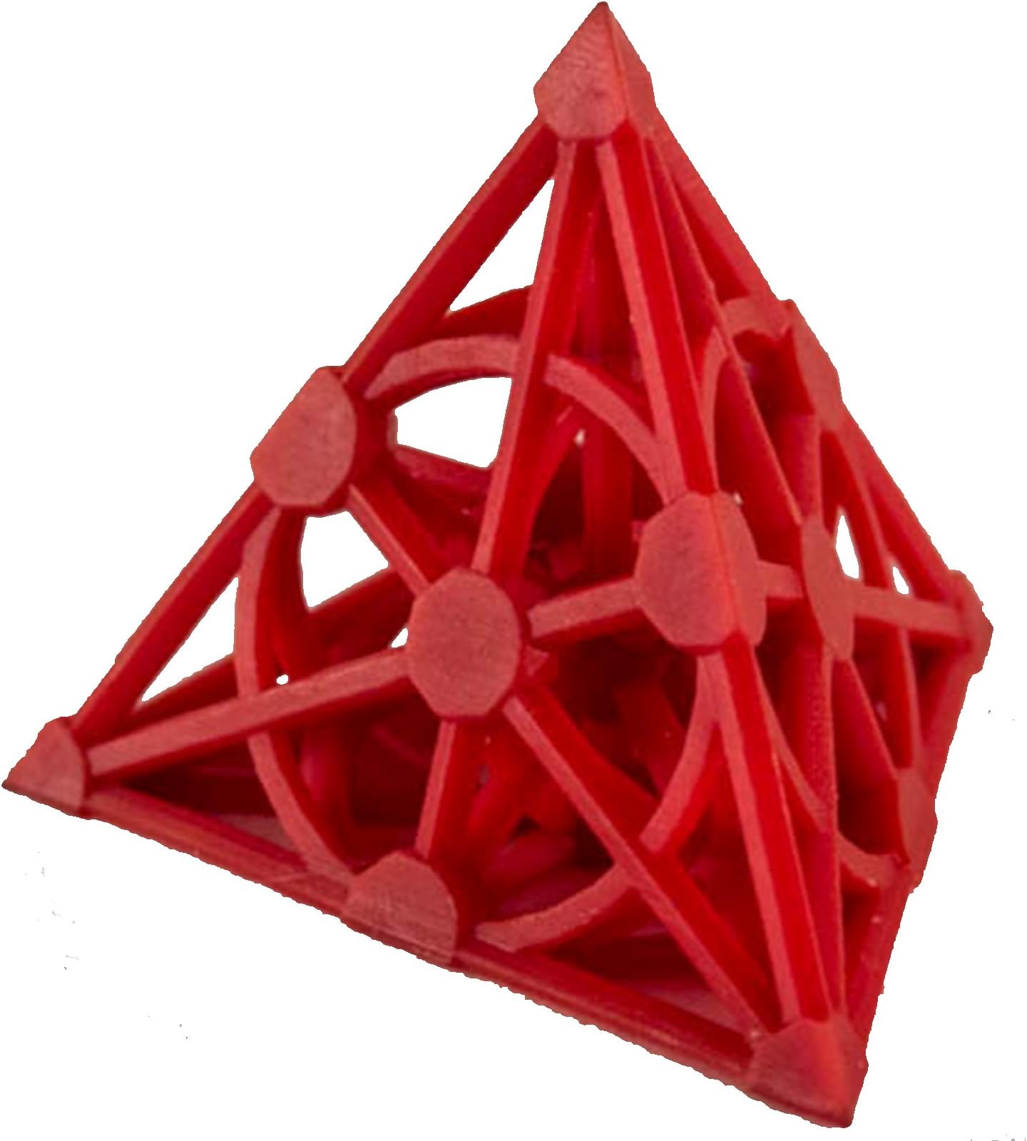 Red SF UV 3D Plastic Printing Resin for SLA and DLP Printers (one 500 mL bottle).