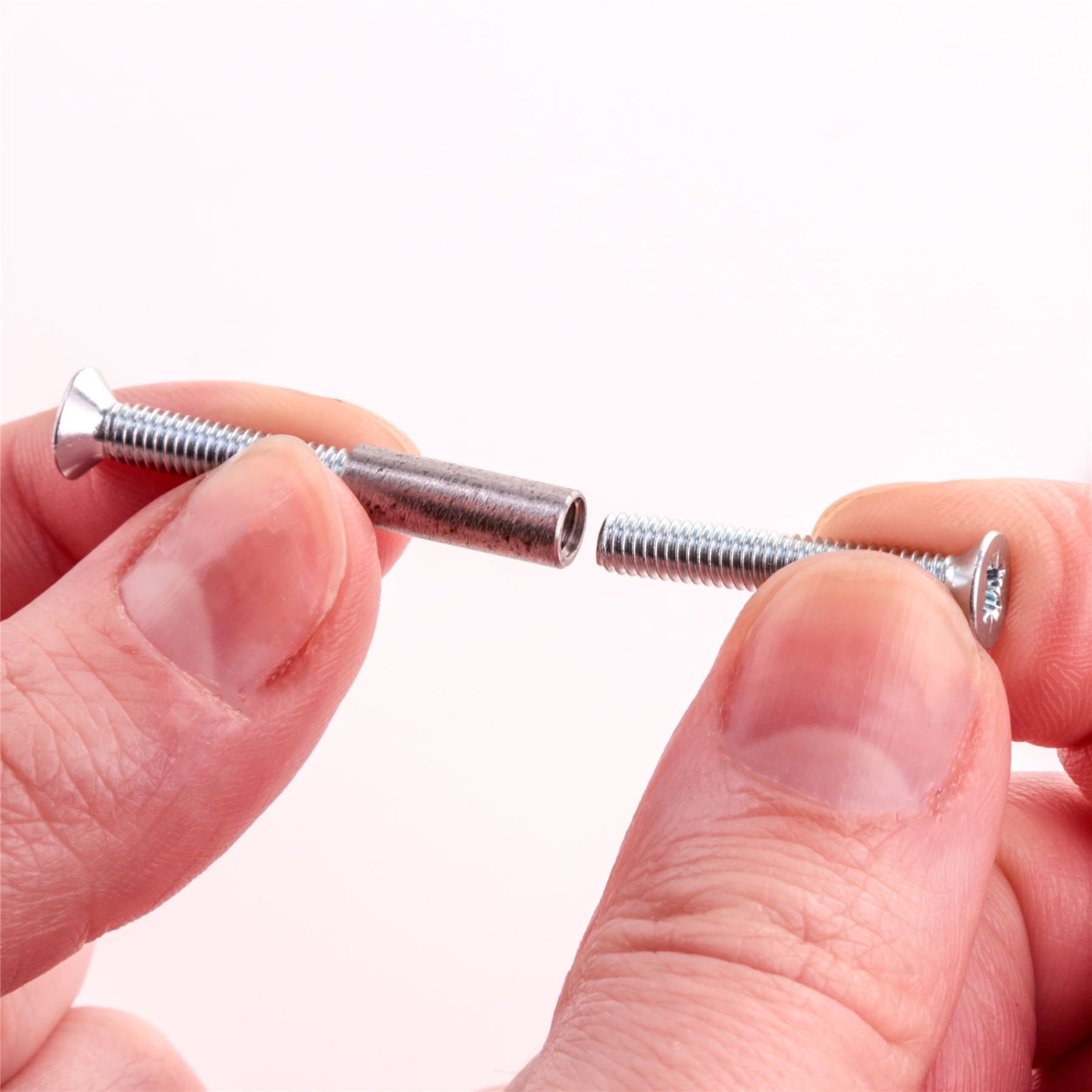 Buy 16 Piece Screw Connecting Bolts & Sleeves Door Handle/Furniture