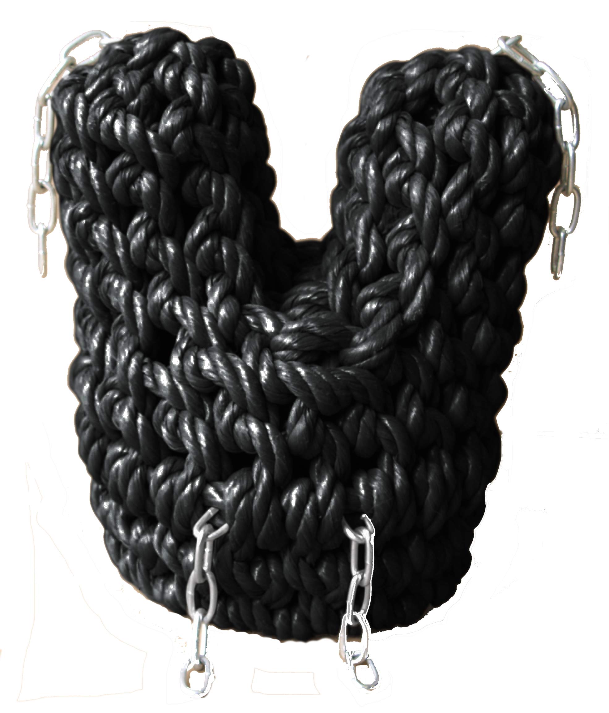 Trafalgar Marine V Bow Rope Button Fender For Canal Narrow Boat - Black