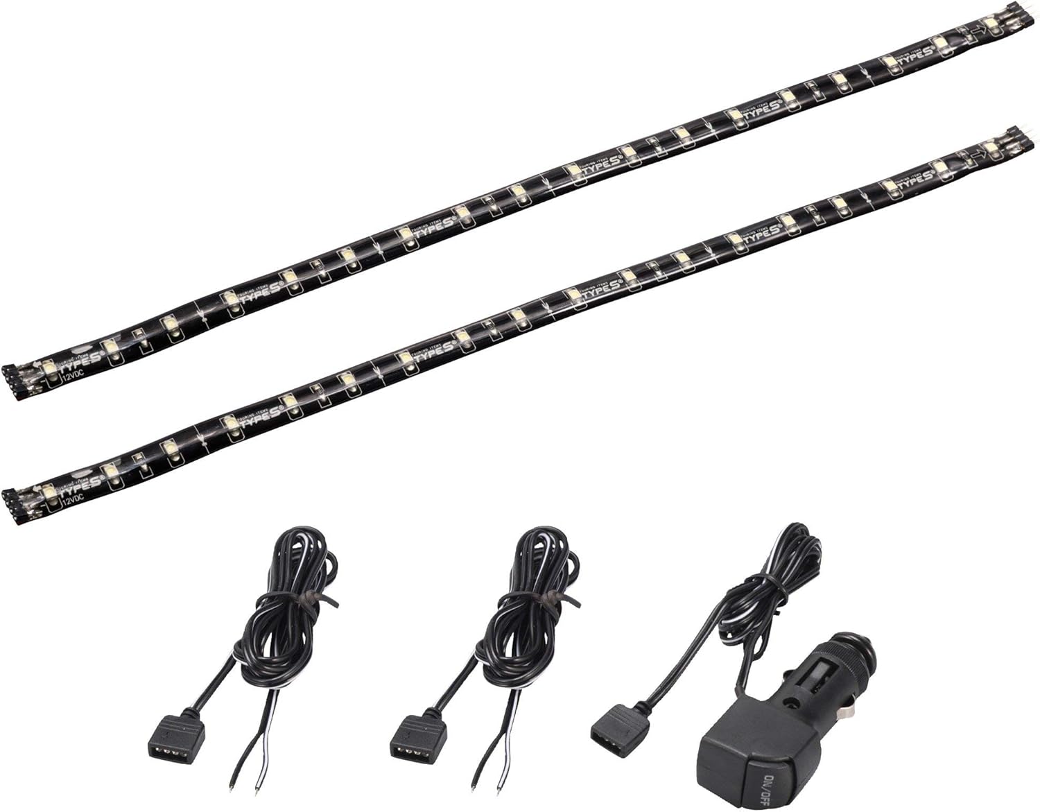 TYPE S LED KIT WITH INSTANT PLUG & GLOW 24" WHITE LIGHT