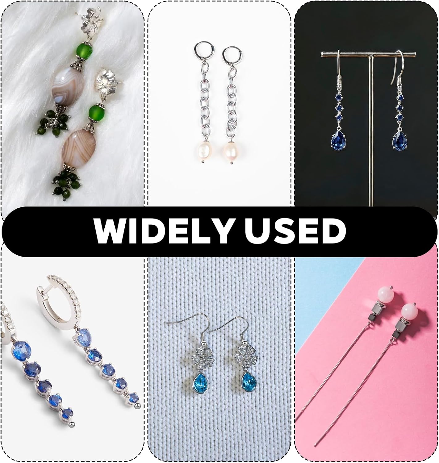 200Pcs Head Pins for Jewelry Making, 70mm Ball Head Pins for DIY Crafts Earring Necklace Pendant Bracelet Jewelry Making (Silver + Gold)