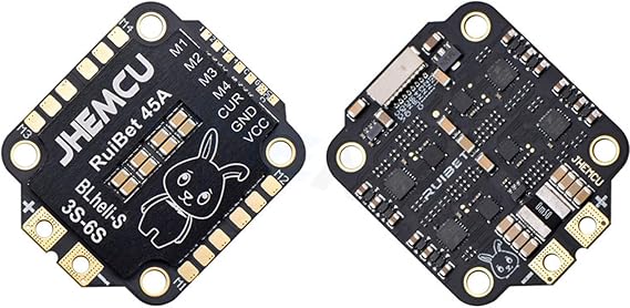 Upgraded JHEMCU RuiBet 45A/55A BLHELI_S Dshot600 3-6S Brushless 4in1 ESC 30X30mm For FPV Flight Controller Jhemcu