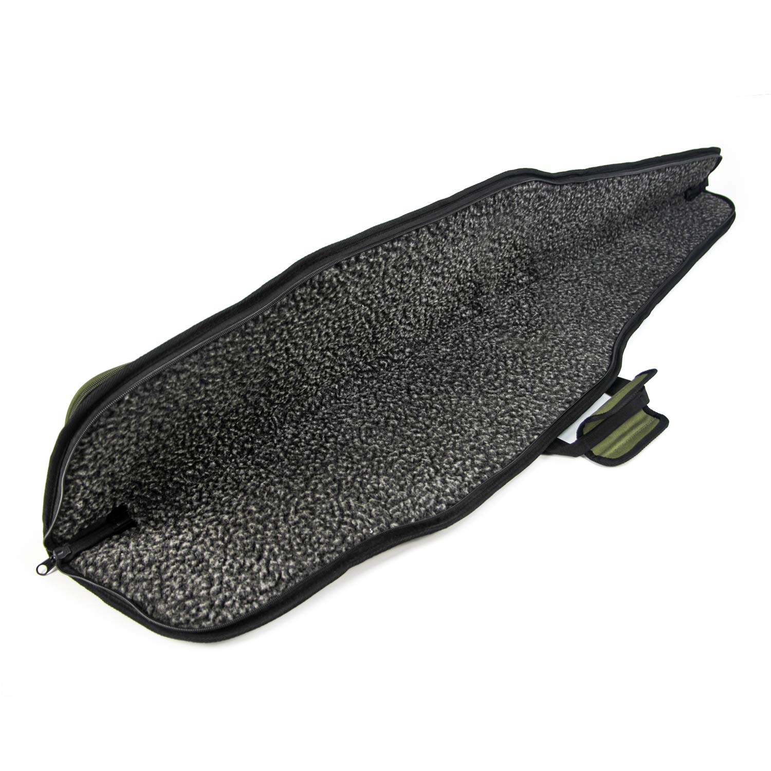 GUGULUZA Funda para Carabina, Acolchada Bolsa de Transporte con Correa de Hombro Ajustable para Rifle Armas, Verde 130cm