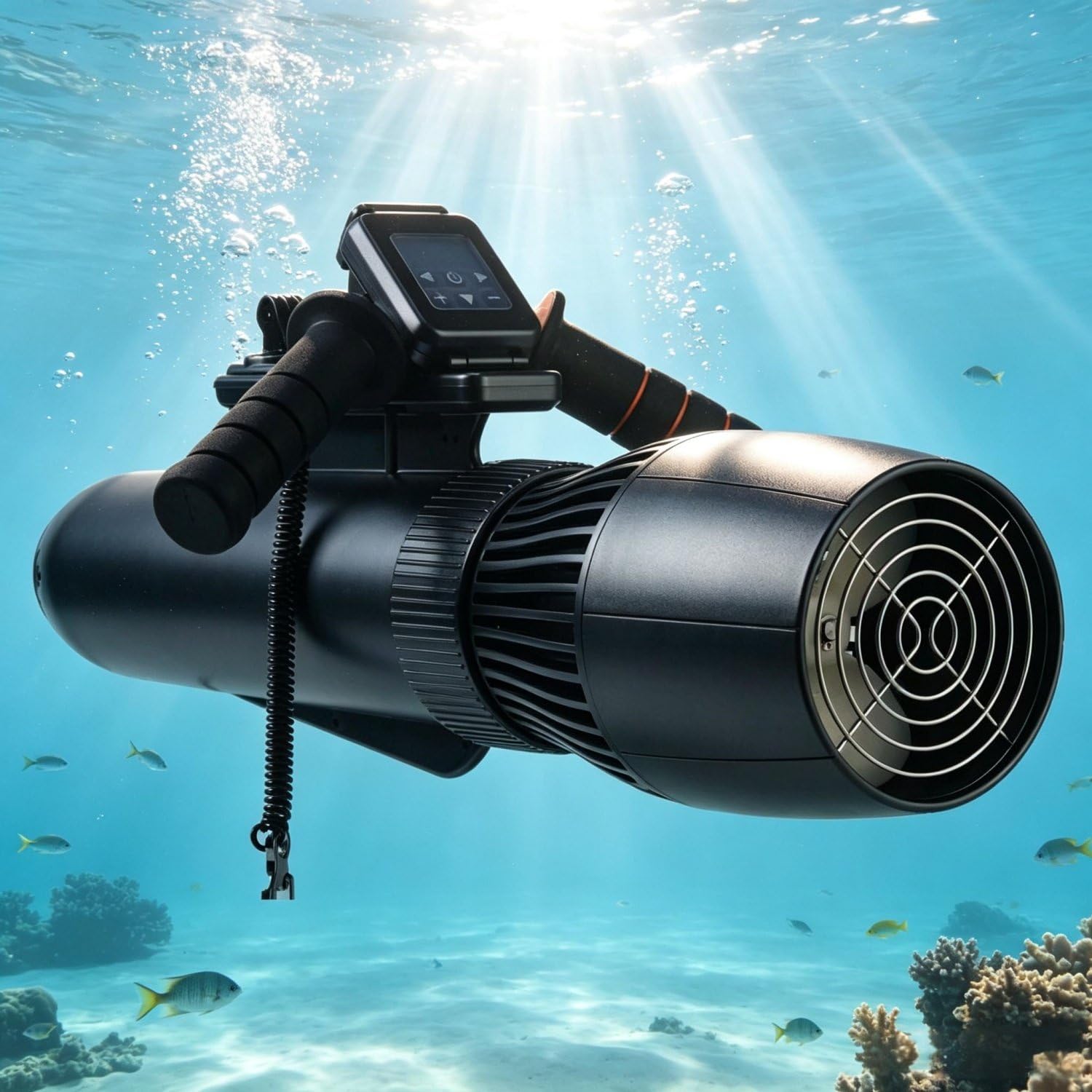 Uofzc 10000Mah Electric Underwater Thruster, For Diving Swimming