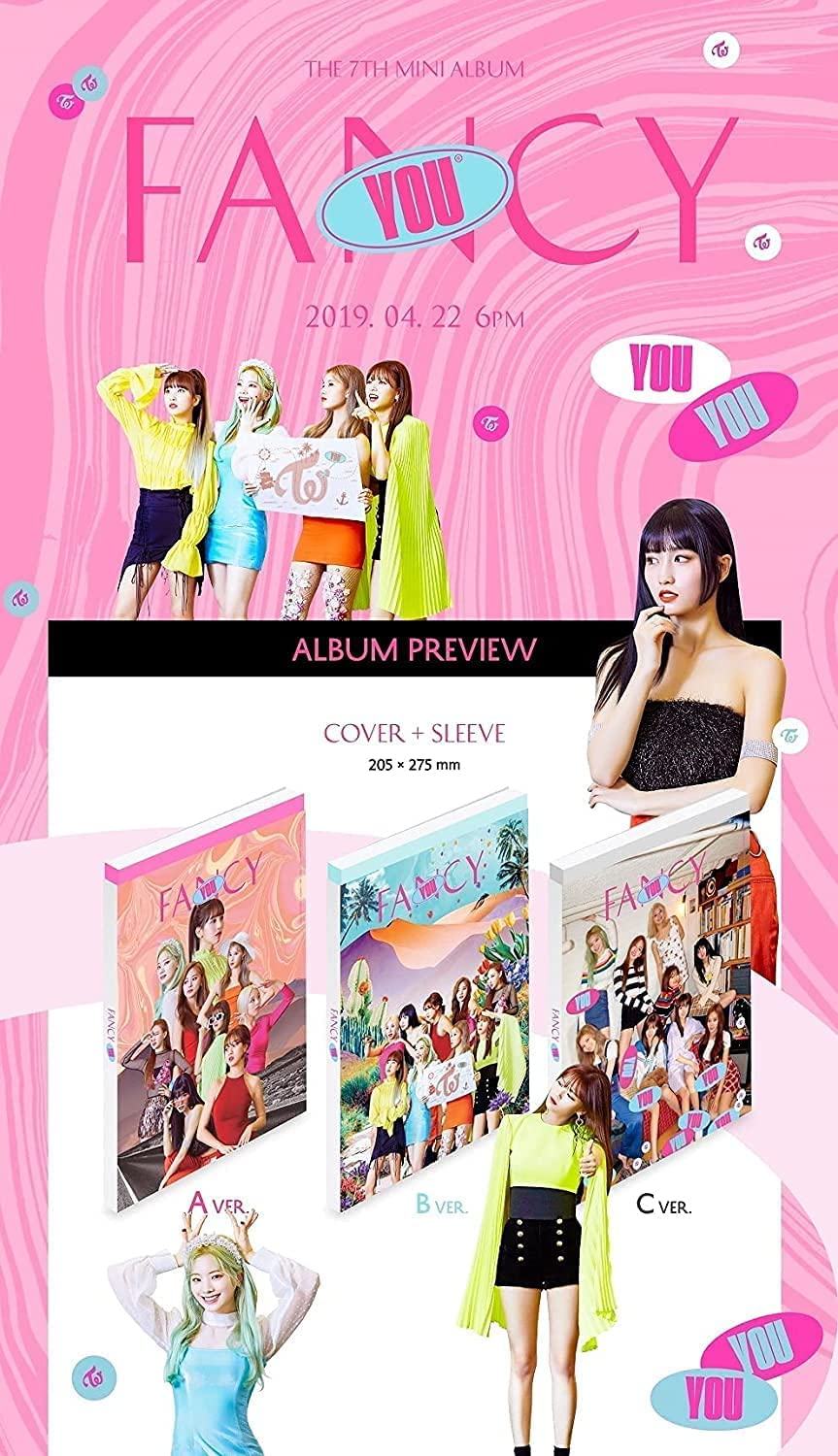 Amazon.com: TWICE - Fancy You (7th Mini Album) Album+Extra
