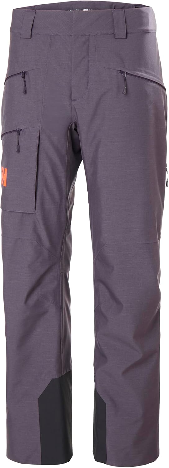 Helly-Hansen W Powderqueen Pant - Insulated 2-Layer Women's Ski Athletic-Pants with Primaloft Black Eco & Vent Zippers