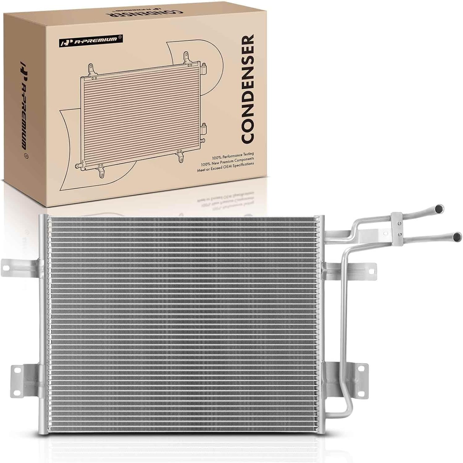 A-Premium Air Conditioning A/C Condenser Compatible with Dodge Dakota 1994 1995 1996