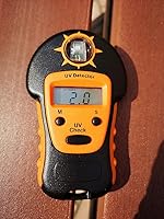 Vista 8 de Detector UV para medir el nivel de luz solar UV - Detector UV portátil de mano de luz solar (3A)