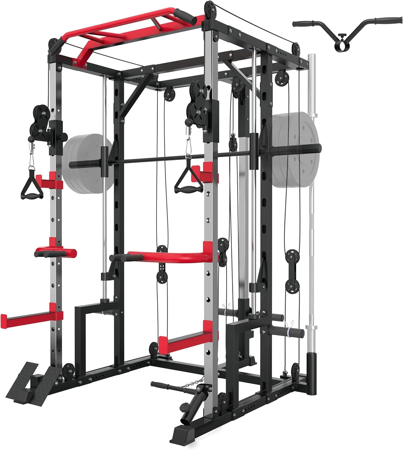Smith Machine, SML02 1600 LBS Power Cage with Crossover