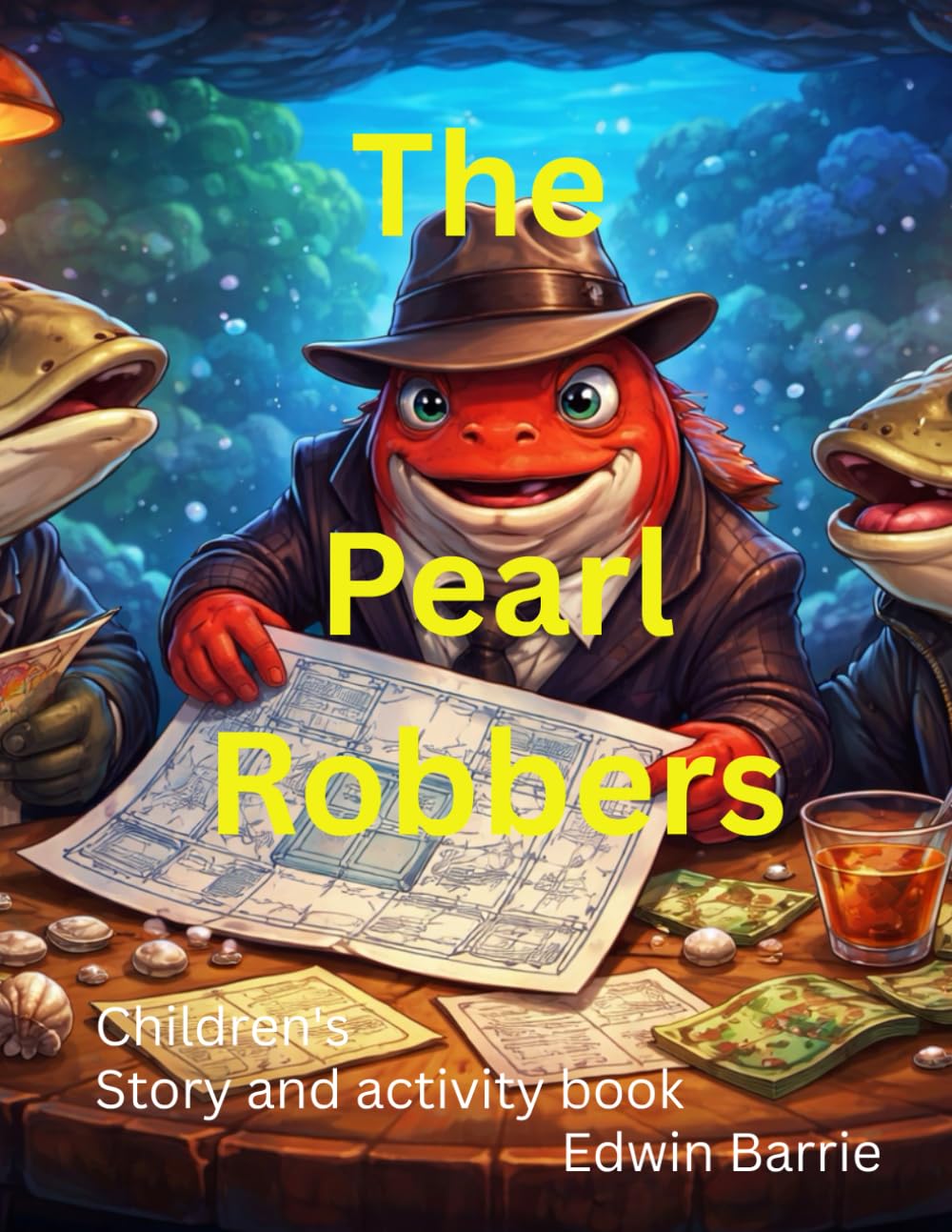 The Pearl Robbers: Children's Story and activity Book (Childrens coloring and story books)