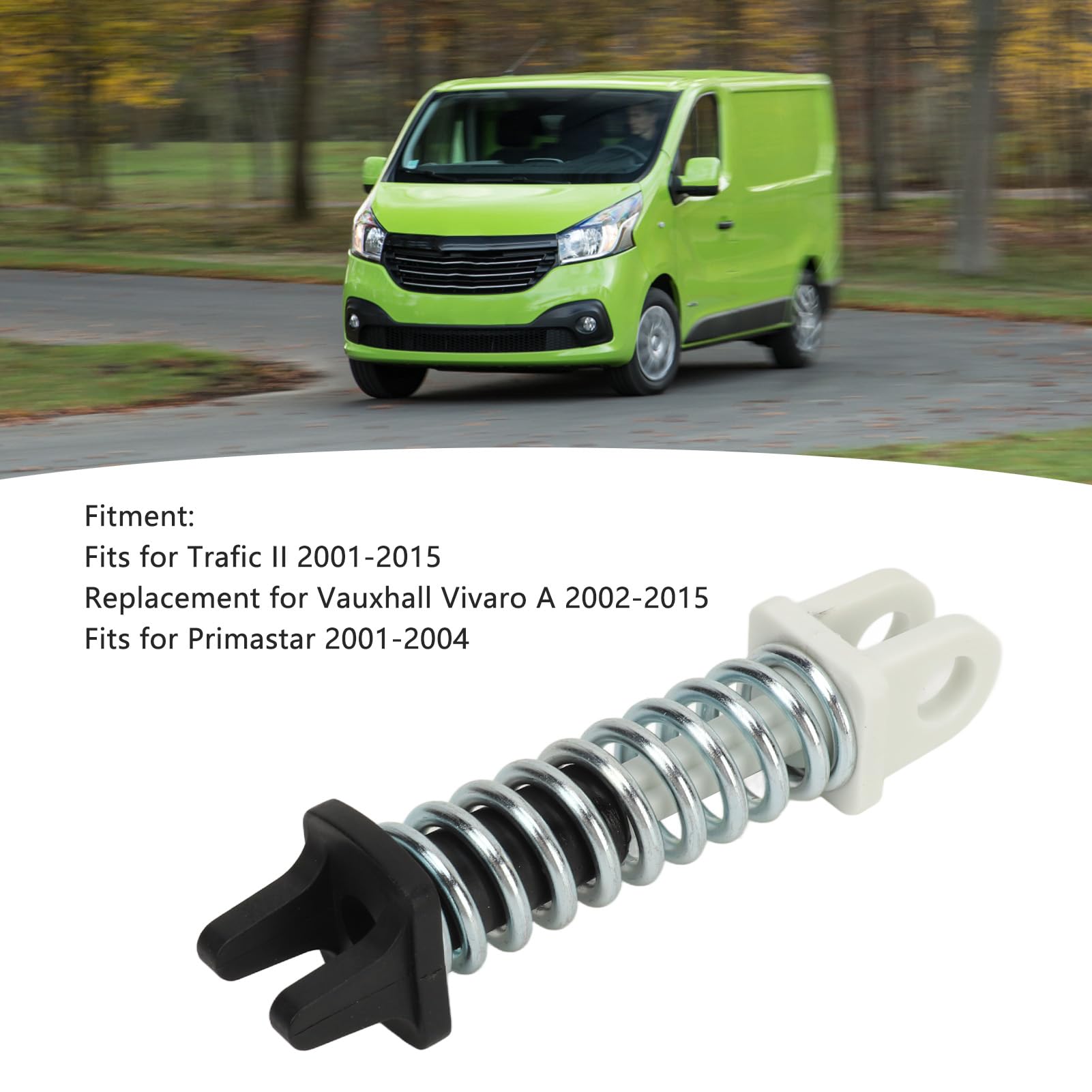 Resorte de Reparación del Pedal del Embrague, 77 01 208 109 Resorte de Asistencia del Pedal del Embrague de Retorno Resorte de Soporte Repuesto para Opel Vivaro A 2002 Al 2015