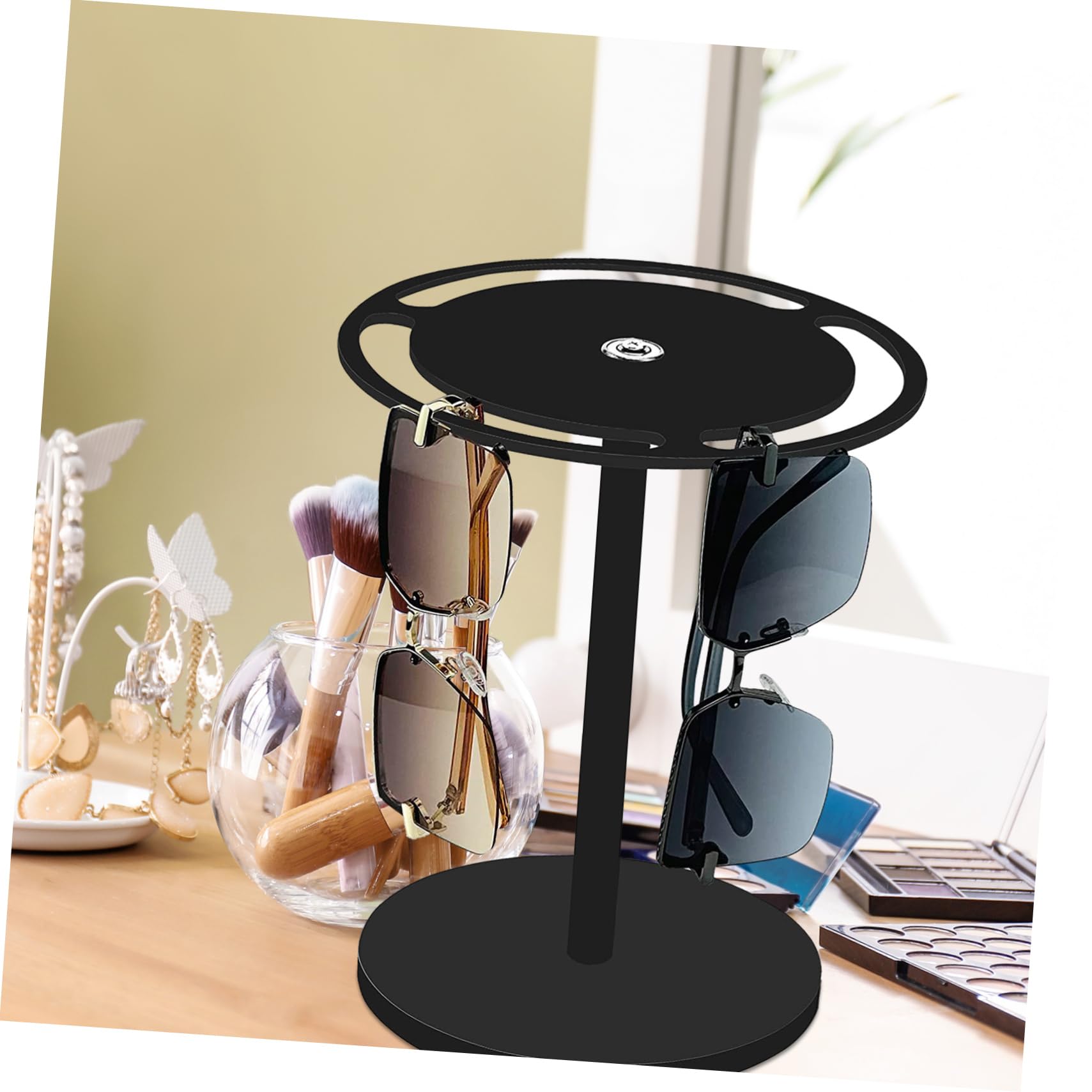 Brillenhalter Sonnenbrillenständer Drehbarer Brillenständer Brillenhalterständer Präsentationsständer Multifunktionaler Organizer