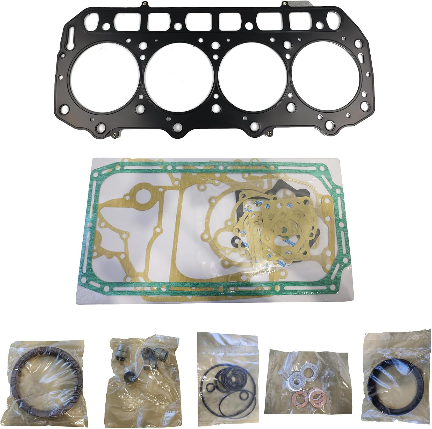 Full Gasket Set fits for Yanmar 4TNE98 Engine Komatsu 4D88E
