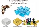 Homemade Chocolate Gift Box-100 Pcs Almond Chocolates -800 gm Handmade Chocolate Gift Pack| Chocolate Distribution Box for Birthday in School in Bulk for Kids/Children (100 Pcs) gallery image
