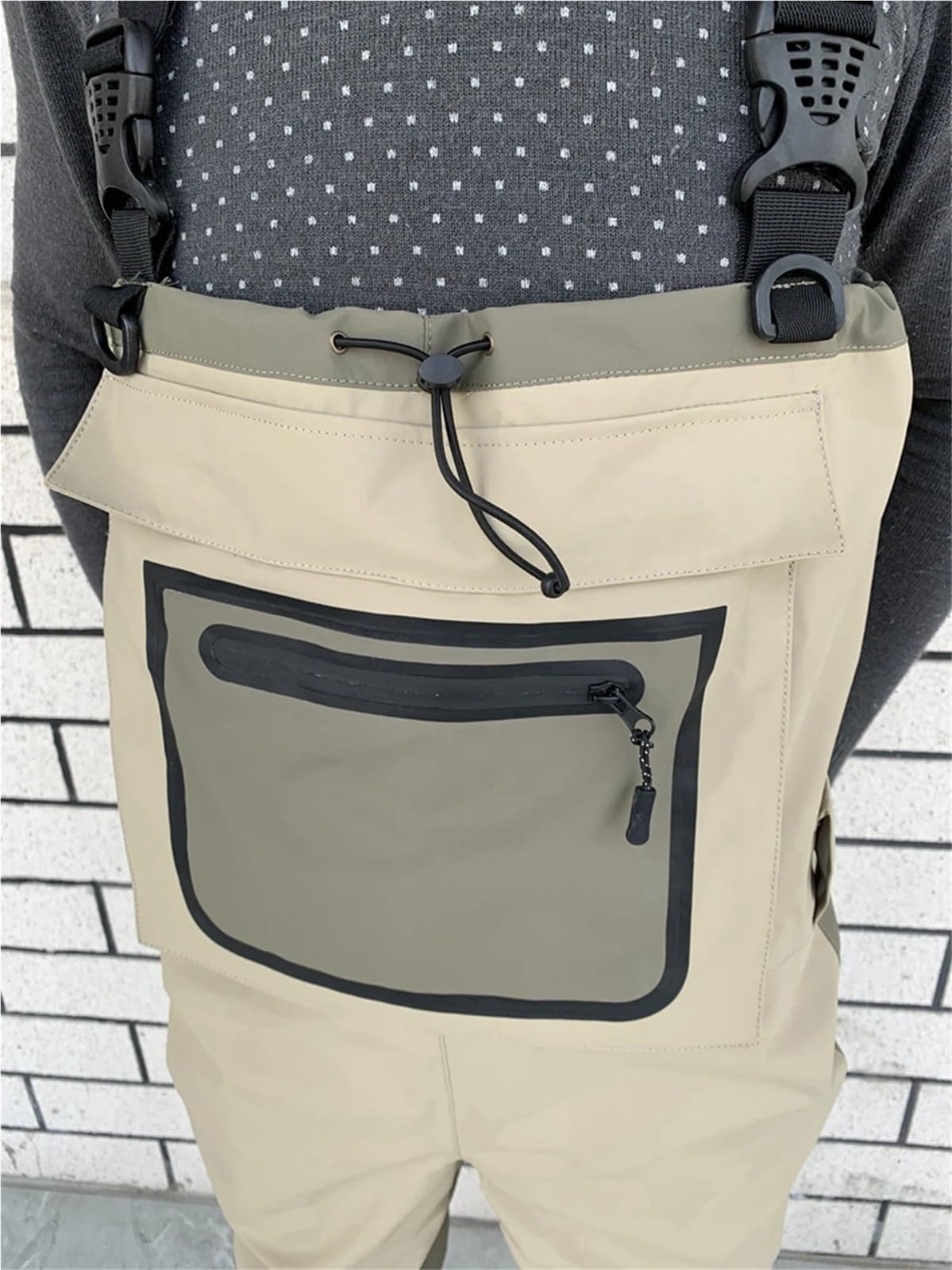 Oddychający kombinezon wędkarski, Wodery wędkarskie Fly Wodoodporne, neoprenowe, szybkoschnące wodery męskie Outdoor XXL