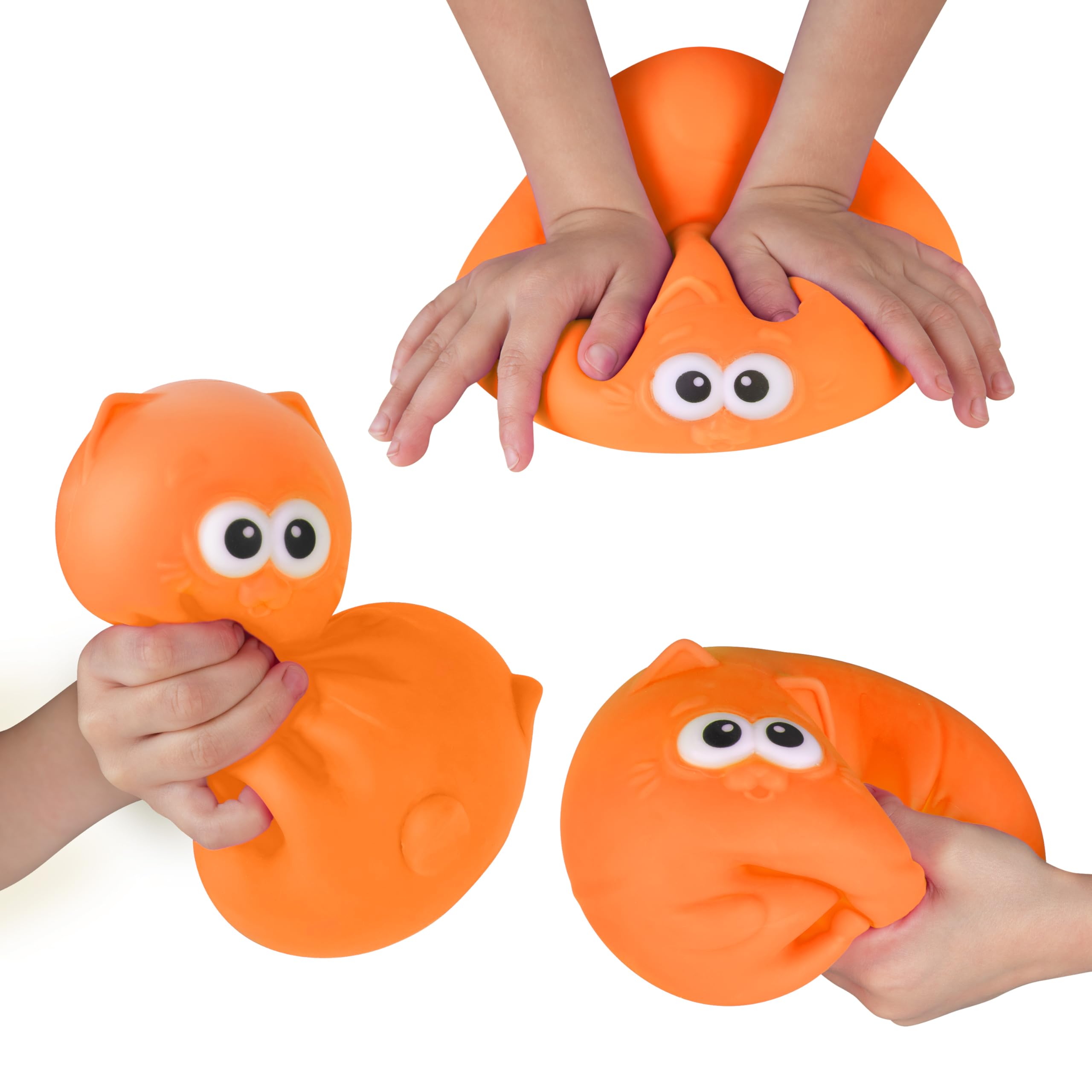 Amazon.com: ORB Easy Sqweezy Pudge The Chunky Kitty - Squeeze This