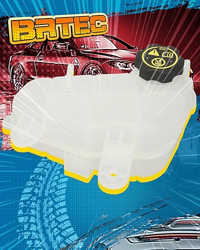 Miniatura 6 de Tanque de depósito de desbordamiento de refrigerante con tapa compatible con Chevrolet Sonic 2012-2019 # 95048411