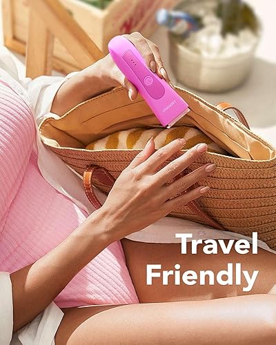 Miniatura 21 de MANSPOT Manscape - Recortadora de pelo púbico para hombres y mujeres, afeitadora eléctrica de bolas, cabezales de cuchilla de cerámica Verde