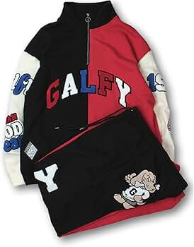 【大型犬】クレイジーわんわん大学　ガルフィー　スウェットセットアップ　XL GALFY (ガルフィー) クレイジーわんわん大学 SET UP SAX×L.PINK