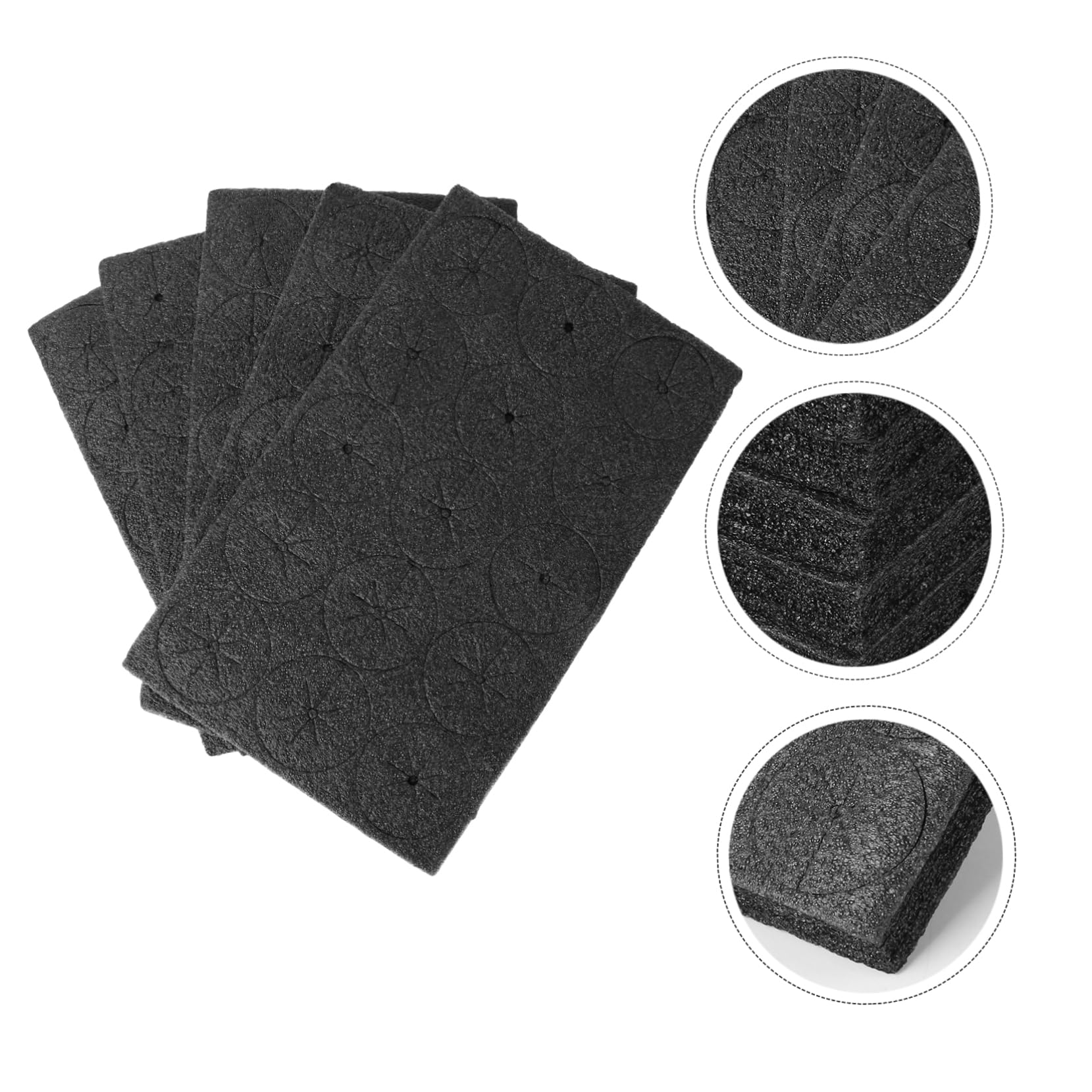 ifundom 2 Series Esponjas Hidropónicas Vegetal De Jardinería Sin Herramienta Conveniente 75 Piezas*2
