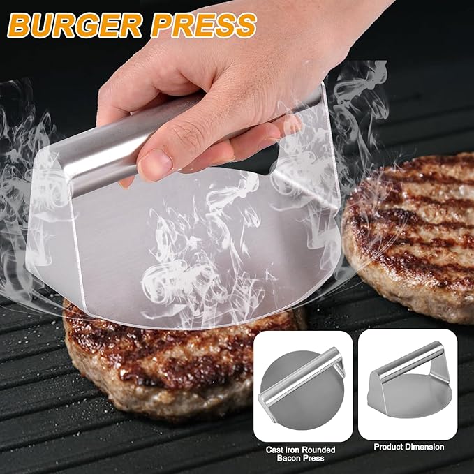 Kit de 21 accesorios para parrilla plana YJHOLE miniatura 7